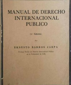 Manual De Derecho Internacional Publico